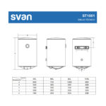 SVAN Termo eléctrico - ST1001 SVAN, Blanco - Imagen 7