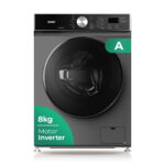 SVAN Lavadora carga frontal - SVAN SL8202AIDVBX, 8 kg, 16 programas, Inox