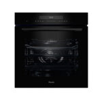 PANDO ONE Horno multifunción - PANDO ONE HRN60, Esmalte fácil de limpiar, 72 l, 595 mm, Negro
