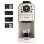 TAURUS Cafetera espresso - TAURUS MOKA BARI, 1400 W, 0,65 l, Crema