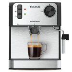 TAURUS Cafetera espresso - TAURUS INTENSO MOKA, 850 W, 2 tazas, Gris