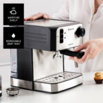 TAURUS Cafetera espresso - TAURUS INTENSO MOKA, 850 W, 2 tazas, Gris - Imagen 8