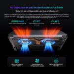 BLACKVIEW Portátil gaming - BLACKVIEW GamiBook 8, 16 " Full-HD, AMD Ryzen™ 7 7735HS, 32 GB RAM, 1 TB SSD, Radeon™ 680M, Windows 11 Pro, idioma del tec - Imagen 8