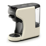 SOGO Cafetera de cápsulas - SOGO CAF-SS-5675-CB, 1450 W, 2 tazas, Crema - Imagen 2
