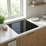 NILSON Placa de vitrocerámica - NILSON NV4600, 4 zonas, 59 cm, Cristal negro - Imagen 3