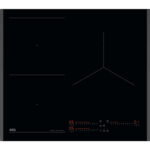 AEG Placa de inducción - AEG TI63IQ3BFB, 3 zonas, No aplica, 59 cm, Negro