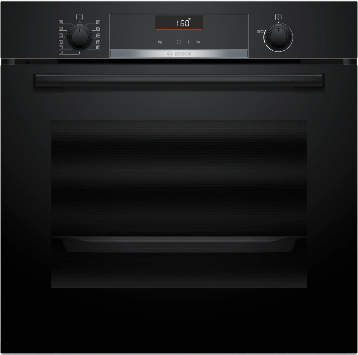 173997461_1 BOSCH Horno multifunción - BOSCH Serie 6 HBG536EB4, Integrable, Hidrolítica, 71 l, 594 mm, Negro - Imagen 1