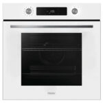 HAIER Horno multifunción - HAIER H6 ID23B3YTW, Integrable, Pirolítico + hidrolítico, 78 l, 595 mm, Blanco