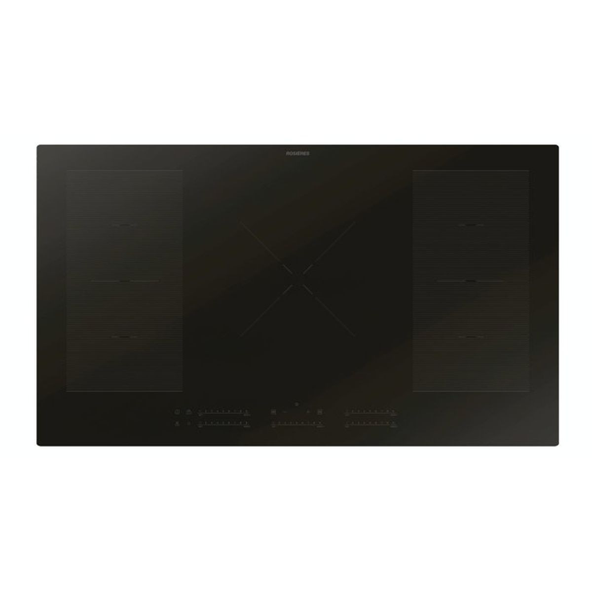 175095055_1 ROSIERES Placa de vitrocerámica - ROSIERES RIFS954MCTT, 5 zone(s) zonas, 900 mm, Negro - Imagen 1