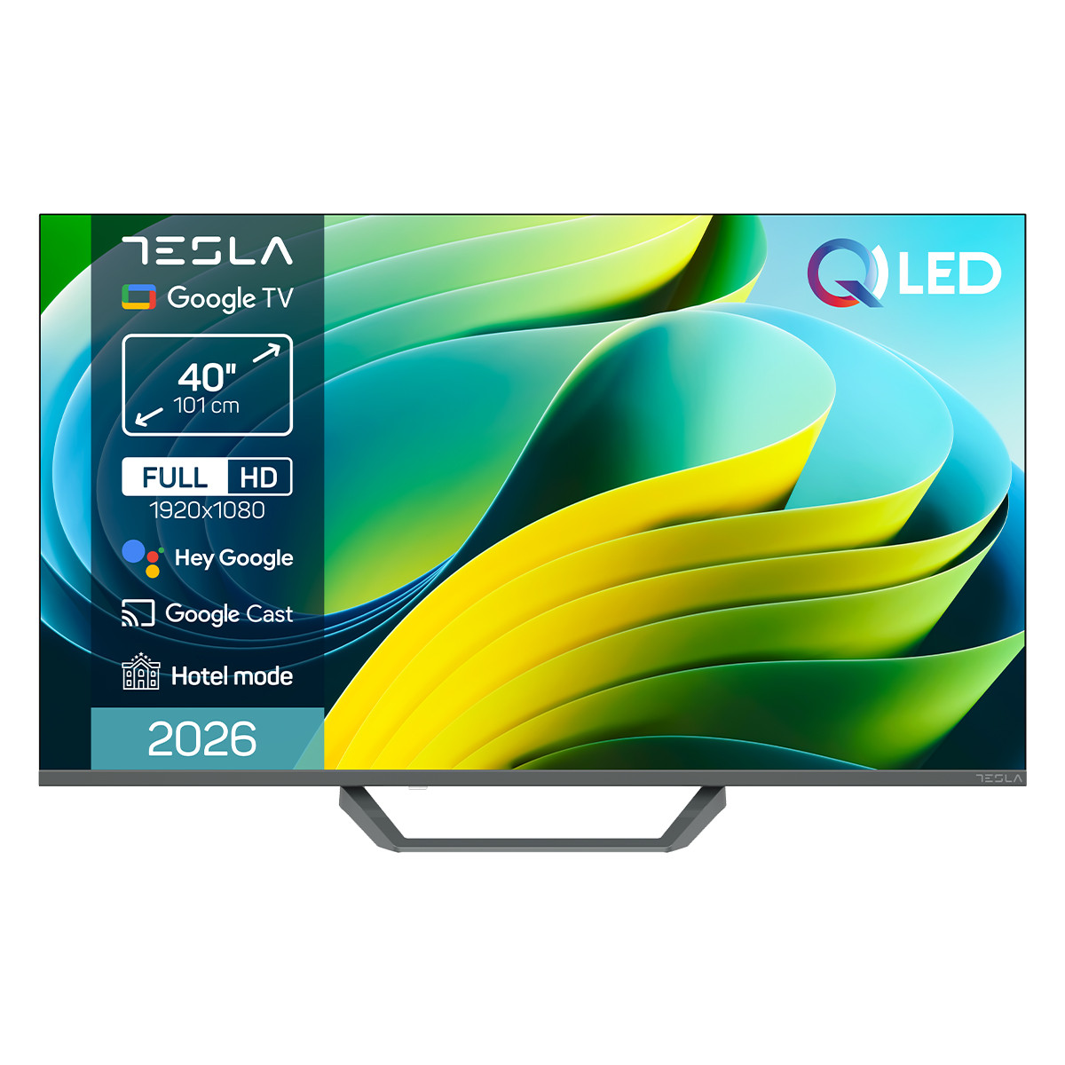 175202486_1 TESLA TV QLED 40" - TESLA Smart TV 40" QLED Q40E655GFS, Full-HD, Gris - Imagen 1