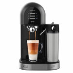 CECOTEC Cafetera express - CECOTEC Power Instant-ccino 20 Chic Serie Nera, 20 bar, 1230 W, 2 tazas, 300