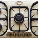 KAISER Placa de gas - KAISER KG 9325, 5 zonas, 86 cm, Negro