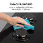 KLARSTEIN Placa de gas - KLARSTEIN Ignito Domino, 2 zonas, 30 cm, Negro - Imagen 8