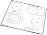 KAISER Placa de vitrocerámica - KAISER 46127352, 4 zonas, 59 cm, Blanco - Imagen 2