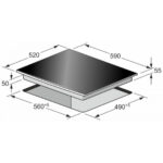 KAISER Placa de vitrocerámica - KAISER 46127352, 4 zonas, 59 cm, Blanco - Imagen 4