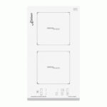 KAISER Placa de vitrocerámica - KAISER 46127277, 2 zonas, 28,8 cm, Blanco