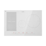 KLARSTEIN Placa de inducción - KLARSTEIN Delicatessa 77 Hybrid, 4 zonas, 77 cm, Blanco