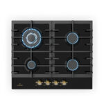 KLARSTEIN Placa de gas - KLARSTEIN Victoria, 2 zonas, 60 cm, Negro
