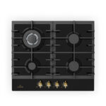 KLARSTEIN Placa de gas - KLARSTEIN Victoria, 2 zonas, 60 cm, Negro - Imagen 2
