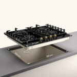 KLARSTEIN Placa de gas - KLARSTEIN Victoria, 2 zonas, 60 cm, Negro - Imagen 8