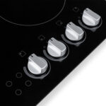 KLARSTEIN Placa de vitrocerámica - KLARSTEIN EasyCook, 4 zonas, 59 cm, Negro - Imagen 2