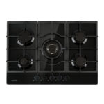KLARSTEIN Placa de gas - KLARSTEIN Ignito 5, 5 zonas, 75 cm, Negro - Imagen 2