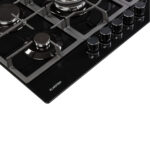 KLARSTEIN Placa de gas - KLARSTEIN Ignito 5, 5 zonas, 75 cm, Negro - Imagen 5