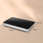 KLARSTEIN Placa de inducción - KLARSTEIN InnoChef, 2 zonas, 59 cm, Negro / Plata Metálica - Imagen 5