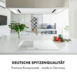 KLARSTEIN Placa de inducción - KLARSTEIN Delicatessa 60 Hybrid, 4 zonas, 59 cm, Vidrio Blanco - Imagen 8