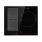 KLARSTEIN Placa de inducción - KLARSTEIN Delicatessa 3 Flex, 3 zonas, 59 cm, Negro