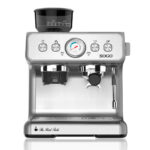 SOGO Cafetera - SOGO CAF-SS-5690, 15 bar, 1550 W, Plata - Imagen 4