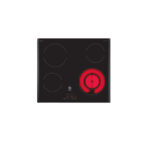 Balay Placas de coccion - Balay Vitroceramica Balay 3EB721LR, 4 fuegos, 4 zonas, 592 mm, Negro