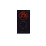 EDESA Placas de coccion - EDESA Edesa EVT-3220 B Negro Integrado 29 cm 2 zona(s), 2 zonas, 290 mm, Negro