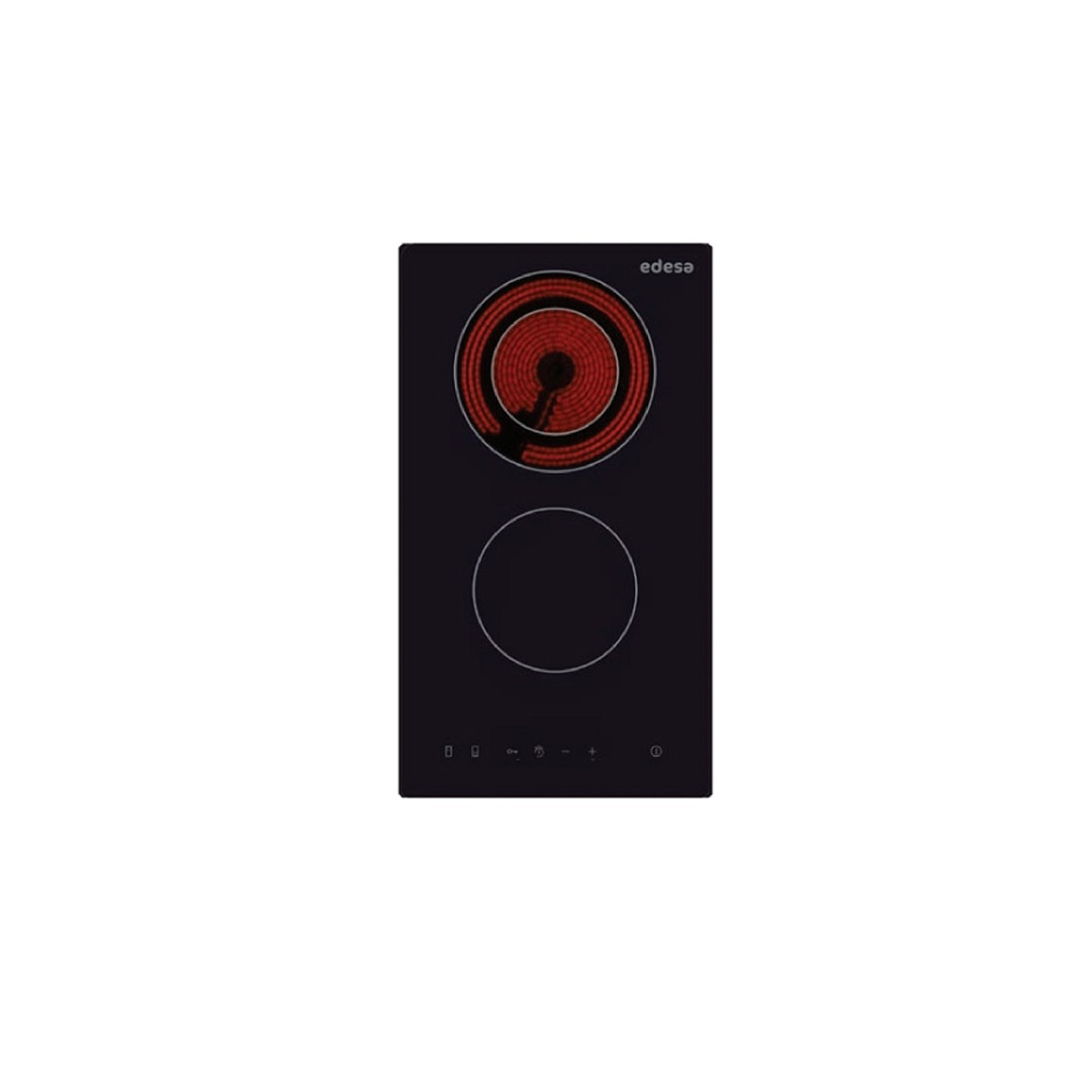 89165785_1 EDESA Placas de coccion - EDESA Edesa EVT-3220 B Negro Integrado 29 cm 2 zona(s), 2 zonas, 290 mm, Negro - Imagen 1