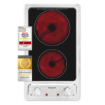 EXQUISIT Placa vitrocerámica - EXQUISIT 0450095, 2 zonas, No, 297 mm, Negro