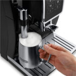 DE LONGHI Cafetera superautomática - DE LONGHI ECAM350.15.B basic, 15 bar, 1450 W, 2 tazas, Negro - Imagen 5