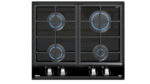 TEKA Placa de gas - TEKA GZC 64300 XBN, 4 zonas, 600 mm, Negro