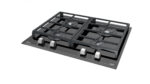 TEKA Placa de gas - TEKA GZC 64300 XBN, 4 zonas, 600 mm, Negro - Imagen 2