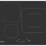 INDESIT Placa de vitrocerámica - INDESIT IS 55Q60 NE, 3 zonas, 590 mm, Negro