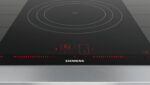 SIEMENS Placa de vitrocerámica - SIEMENS EX975LVV1E, 3 zonas, 912 mm, Negro - Imagen 2