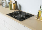 CANDY Placa de gas - CANDY CSG63B4PB, 3 zonas, 595 mm, Negro - Imagen 3