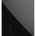 TAURUS Placa de vitrocerámica - TAURUS 974672000, 2 zonas, 28,8 cm, Negro