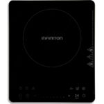 INFINITON Placa de vitrocerámica - INFINITON INPT6845, 1 zonas, 290 mm, Negro