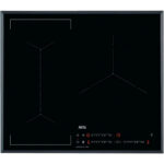 AEG Placa de vitrocerámica - AEG ILB63445FB, 3 zonas, 590 mm, Negro