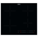 ZANUSSI Placa de vitrocerámica - ZANUSSI ZITN644K, 4 zonas, 590 mm, Negro