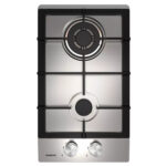 INFINITON Placa de gas - INFINITON GAS, 2 zonas, Propane/butane, 520 mm, Inox