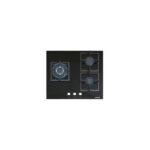 CATA Placa de gas - CATA SCI 6031 B, 3 zona(s) zonas, 590 mm, Negro