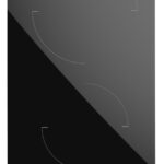 TAURUS Placa de vitrocerámica - TAURUS 974674 V302T, 2 zonas, 28,8 cm, Negro
