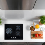 CATA Placa de gas - CATA CCI 6021 BK, 3 zonas, gas natural, 59 cm, Negro - Imagen 6