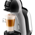 DE LONGHI Cafetera de cápsulas - DE LONGHI Mini Me, 15 bar, 1460 W, Gris